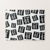 Uw ontwerp of zakelijke Logo | Willekeurige plaats Legpuzzel (Horizontaal)