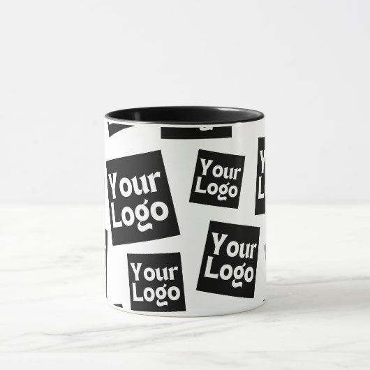 Uw ontwerp of zakelijke Logo | Willekeurige plaats Mok (Midden)