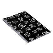 Uw ontwerp of zakelijke Logo | Willekeurige plaats Notitieboek (Rechterzijde)