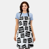 Uw ontwerp of zakelijke Logo | Willekeurige plaats Schort (Gedragen)