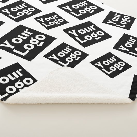 Uw ontwerp of zakelijke Logo | Willekeurige plaats Sherpa Deken (3/4)
