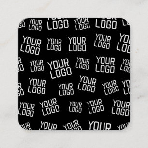 Uw ontwerp of zakelijke Logo   Willekeurige plaats Vierkante Visitekaartje