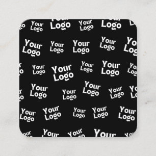 Uw ontwerp of zakelijke Logo   Willekeurige plaats Vierkante Visitekaartje