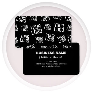 Uw ontwerp of zakelijke Logo Willekeurige plaats Visitekaartje