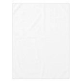 Uw ontwerp op 52 "x70" wit tafelkleed (Voorkant)