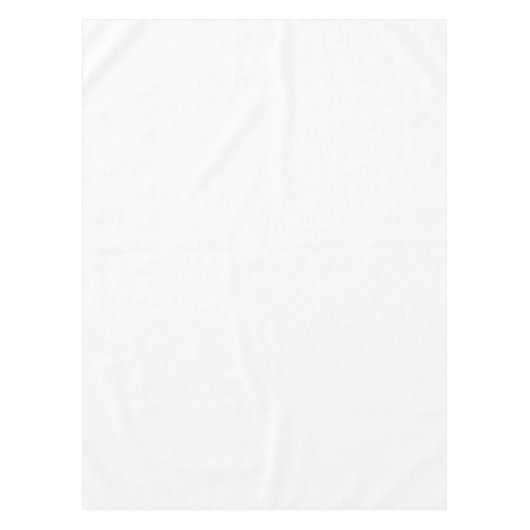 Uw ontwerp op 52 "x70" wit tafelkleed (Voorkant)