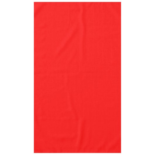 Uw ontwerp op 60 "x104" rood tafelkleed (Voorkant)