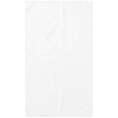 Uw ontwerp op 60 "x104" wit tafelkleed (Voorkant)