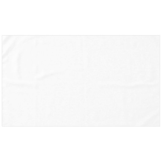 Uw ontwerp op 60 "x104" wit tafelkleed (Voorkant (Horizontaal))