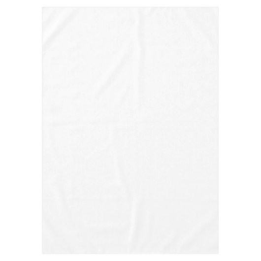 Uw ontwerp op 60 "x84" wit tafelkleed (Voorkant)