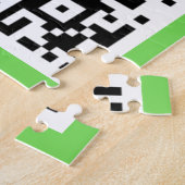 Uw ontwerp QR Code Puzzel Verrassingsbericht Gift (Zijkant)