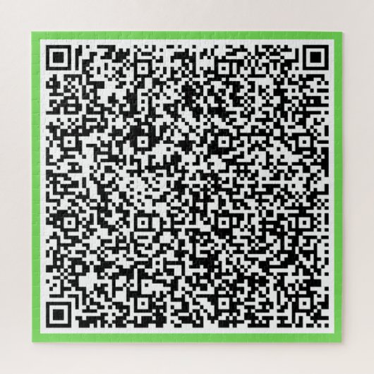 Uw ontwerp QR Code Puzzel Verrassingsbericht Gift (Verticaal)