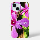 Uw ontwerp roze orchidee Case-Mate iPhone case (Achterkant)