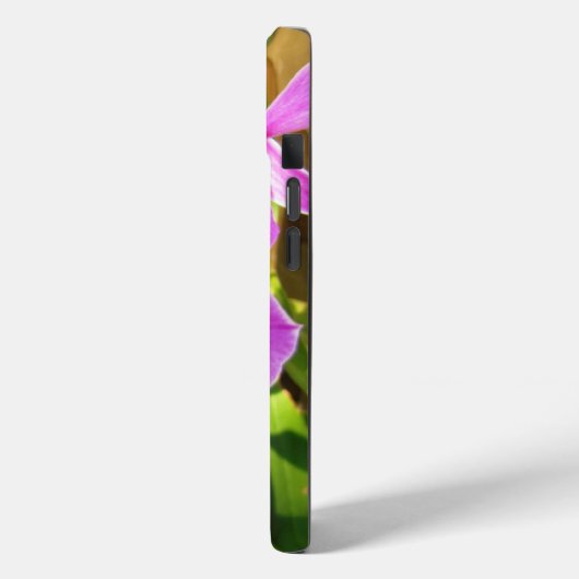 Uw ontwerp roze orchidee Case-Mate iPhone case (Achterkant / Links)