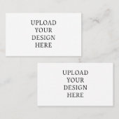 Uw ontwerp uploaden Aangepast  Visitekaartje (Voorkant / Achterkant)