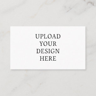 Uw ontwerp uploaden Aangepast Visitekaartje