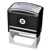 Uw ontwerpadres Self-inking Stamp Sjabloon Zelfinktende Stempel (Product)