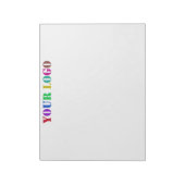 Uw ontwerpbedrijf Logo Business Notitieblok voorbe (Linkerzijde)