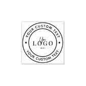 Uw op maat gemaakte logo rubberen stempel (Afrduk)