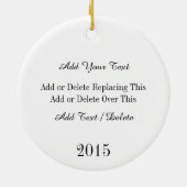 Uw Ornament maken (Achterkant)