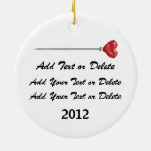 Uw Ornament van de Foto - SRF (Achterkant)