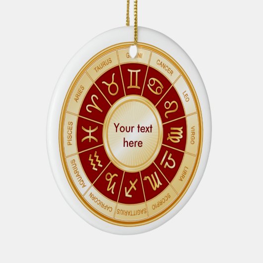 Uw Ornament van Horoscope aanpassen (Rechts)