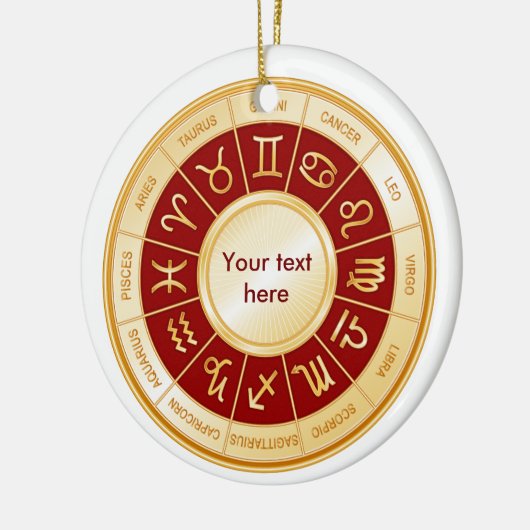 Uw Ornament van Horoscope aanpassen (Links)