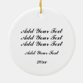 Uw Ornament voor het maken van foto's (Achterkant)