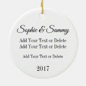 Uw Ornament voor huisdieren (Achterkant)