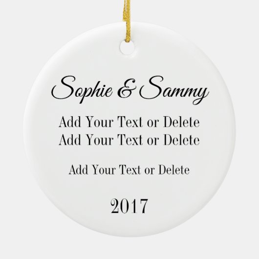 Uw Ornament voor huisdieren (Achterkant)