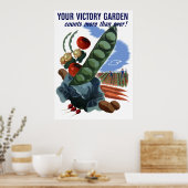 Uw overwinnende tuin telt meer dan ooit poster (Keuken)