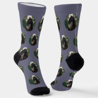 Uw paardenfoto Lavender Paars Round Pet Afbeelding