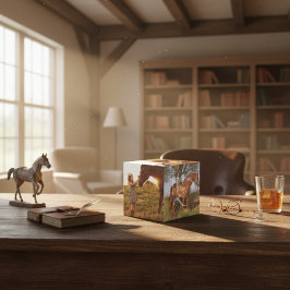 Uw Paardenportret Memorial Photo Cube Kubus