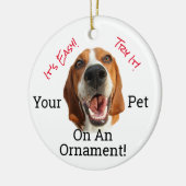 Uw pakket op een keramisch ornament (Links)