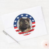  uw pakket voor President Ronde Sticker (Envelop)
