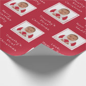 Uw papier voor kerstmars met de aangepaste fotonaa (Hoek)