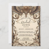 Uw Papyrus  Vellum Overlay Vrijgezellenfeest Kaart (Voorkant)