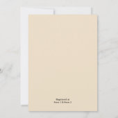 Uw Papyrus  Vellum Overlay Vrijgezellenfeest Kaart (Achterkant)