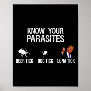 Uw parasieten - Hertenteek Poster