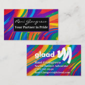 Uw partner in trots visitekaartje (Voorkant / Achterkant)