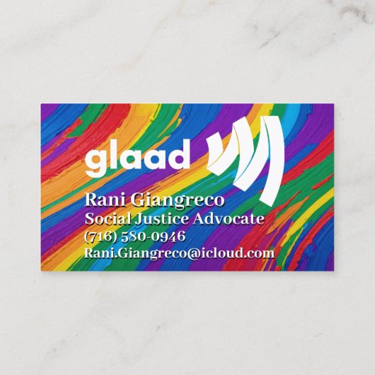 Uw partner in trots visitekaartje (Achterkant)