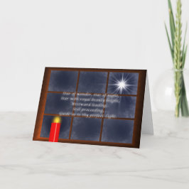 Uw perfecte lichte kerst Kaart