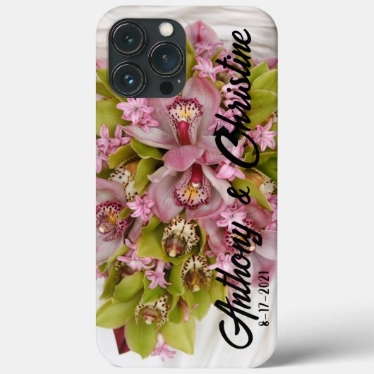 Uw persoonlijke bruiloft boeket foto Case-Mate iPhone case (Achterkant)