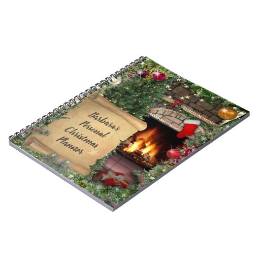 Uw persoonlijke kerstplanner notitieboek (Linkerzijde)