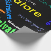 Uw persoonlijke omslagpapier cadeaupapier (Hoek)