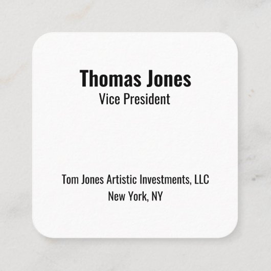 Uw persoonlijke QR-code die is gekoppeld aan uw UR Vierkante Visitekaartje (Achterkant)