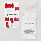 Uw persoonlijke stijl Conciërge Visitekaartje (Voorkant / Achterkant)