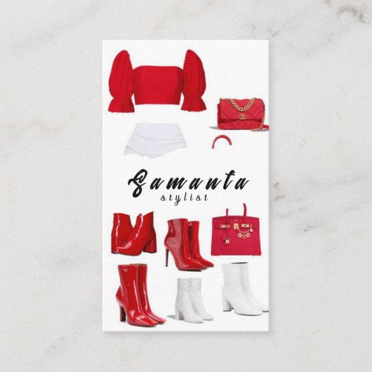 Uw persoonlijke stijl Conciërge Visitekaartje (Voorkant)