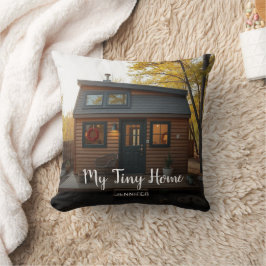 Uw persoonlijke Tiny Home monogram naam Kussen