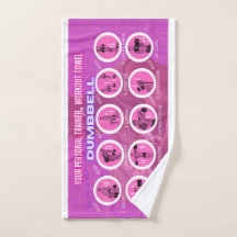 UW PERSOONLIJKE TRAINER WORKOUT HANDDOEK